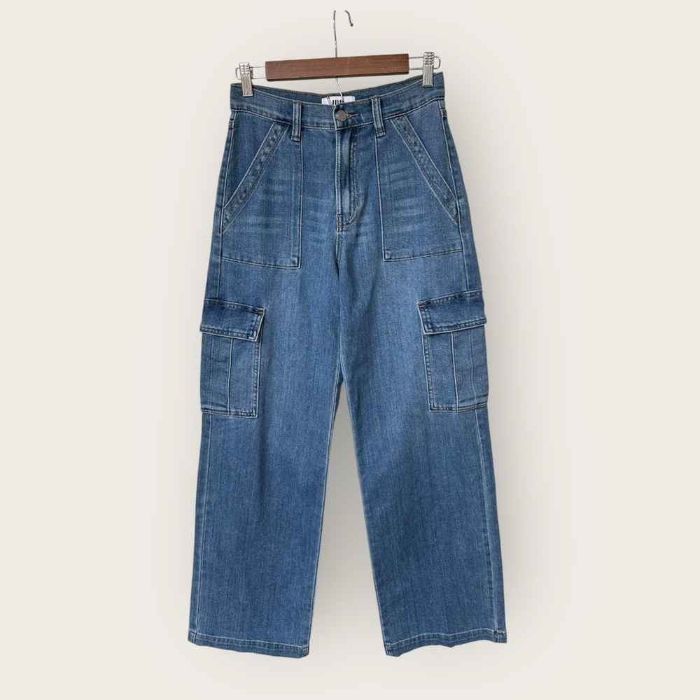 JBD‎ Just Black Denim Wide Leg Cargo Jeans size 26